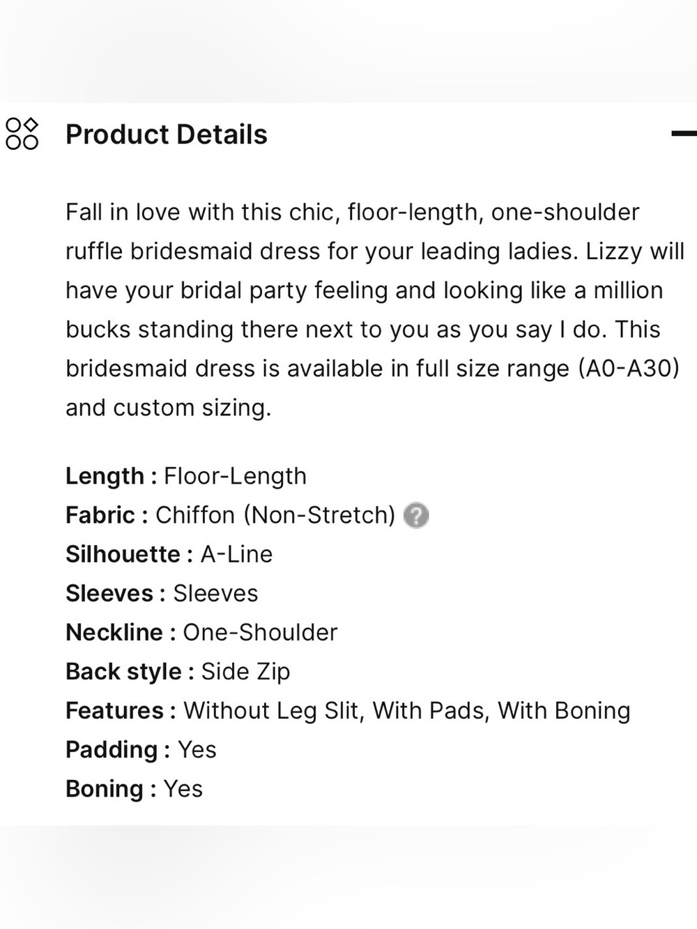 Azazie « Lizzy » Plum Bridesmaid Dress - Picture 6 of 6